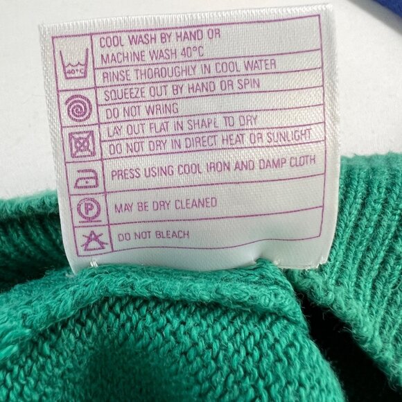 Vintage Pringle of Scotland Nick Faldo Golf Intarsia Sweater Size Medium - Picture 7 of 15